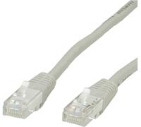 Value Câble patch 21.99.0910 RJ45 Cat.6 U/UTP 10 m Gris
