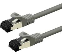 Value Câble Patch S/FTP (PiMF) Cat.8 (Class I), LSOH, Fil toronné, Gris, 3 m