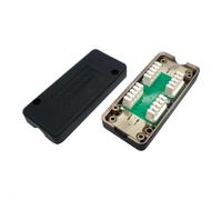 Value 21.99.3048 Boîte De Jonction Réseau Cat6a Noir