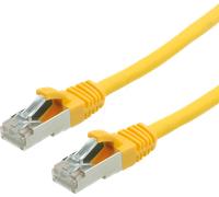 Cordon VALUE Cat.6 S/FTP LSOH, jaune, 1,5 m