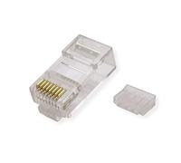 Value 21993064 Lot de 100 Prises modulaires Non blindées catégorie 6/6 A Transparent