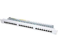 Roline Cat.5e Patch Panel 24p, Stp, Light Grey