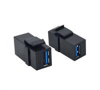 VALUE - Prise modulaire - USB 3.0 Type A - noir