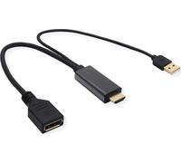 VALUE Adaptateur 4K HDMI-DisplayPort, v1.2, HDMI ST - DP BU