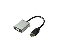 VALUE - Adaptateur audio/vidéo - HDMI mâle pour HD-15 (VGA), mini jack stéréo, Micro-USB de type B (alimentation uniquement) femelle - 15 cm -