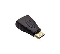 VALUE - Adaptateur HDMI - 19 pin mini HDMI Type C mâle pour HDMI femelle - noir