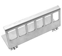 Value Adaptateur pour Rail DIN Non équipé, pour 6 Keystones