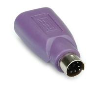 VALUE Adaptateur PS/2 - USB, violet