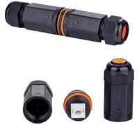 Value adaptateur RJ45 RJ45 Adaptateur CAT 6a noir