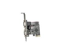 VALUE - Adaptateur série - PCIe - RS-232 x 2