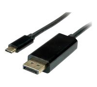 VALUE - Adaptateur vidéo externe - USB-C 3.1 - DisplayPort - noir