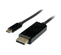 VALUE - Adaptateur vidéo externe - USB-C 3.1 - DisplayPort - noir