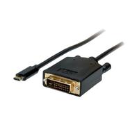 VALUE - Adaptateur vidéo externe - USB-C 3.1 - DVI - noir