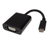 VALUE - Adaptateur vidéo externe - USB-C 3.1 - VGA - noir
