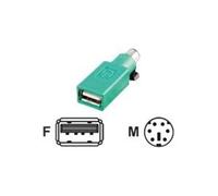 VALUE 12991072 - Adaptateur USB vers PS/2, pour souris