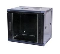 Value Armoire murale 12 UH (HxLxP) 640x570x600 mm étagère - Étagères (Noir, Passif, 775 x 570 x 600 mm, 45 cm)