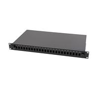 VALUE Boîte d'épissure 19\", 24x SC Sx/LC Dx, 1 UH, noir (21.99.0651)