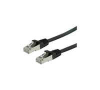 Value câb.s ftp(pimf)cat6 lsoh,noir,1m 21.99.1235