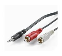 VALUE Câble 3,5mm / 2x RCA M 1,5m
