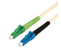 Value Câble à Fibre Optique 9/125µm, connecteur LC UPC/LC APC, simplex, Ivoire, 10 m