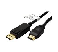 VALUE - Câble adaptateur - DisplayPort mâle pour HDMI mâle - 2 m - blindé - noir