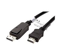 VALUE - Câble adaptateur - DisplayPort mâle pour HDMI mâle - 2 m - blindé - noir