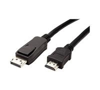 VALUE - Câble adaptateur - DisplayPort mâle pour HDMI mâle - 4.5 m - blindé - noir