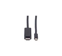 VALUE - Câble adaptateur - Mini DisplayPort mâle pour HDMI mâle - 3 m - blindé - noir