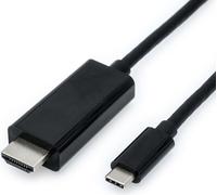 VALUE Câble adaptateur USB type C - HDMI, 4K, ST/ST, 1 m