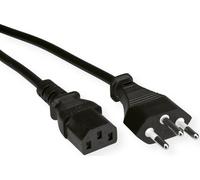 VALUE Câble d'alimentation T12 sur C13, noir, 3 m