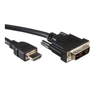 VALUE Câble de raccordement pour écran DVI (18+1) M /HDMI M 3,0m