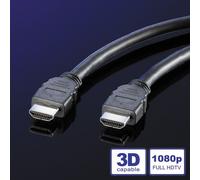 VALUE Câble de raccordement pour écran HDMI High Speed M-M 1,0m