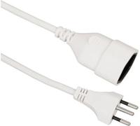 VALUE Câble de rallonge T12/T13, blanc, 5 m