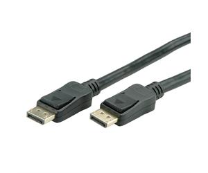 VALUE Câble DisplayPort 20m Noir - UHD 4096x2560 @60Hz - Connecteurs Mâle/Mâle - Actif - Référence 14.99.3496 - Poids 1.5kg