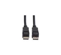 VALUE - Câble DisplayPort - DisplayPort (M) pour DisplayPort (M) - DisplayPort 1.2 - 1.5 m - support 4K - noir