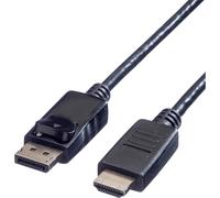 VALUE Câble DisplayPort DP - HDTV, M/M, noir, 1 m