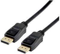 Câble de raccordement Value DisplayPort Fiche mâle DisplayPort, Fiche mâle DisplayPort 3.00 m noir 11.99.5812 blindé Câble