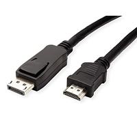 Value Câble DisplayPort vers HDMI | mâle/mâle | transmission de signaux vidéo et audio | noir 3 m