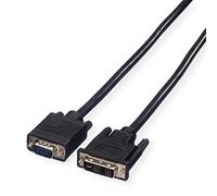 VALUE Câble DVI, DVI (18+5) M-VGA M, 2,0 m