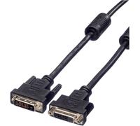 VALUE Câble DVI, DVI M-F, (24+1) dual link, 1 m