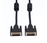 Value cable DVI cable pour écran DVI M - M cable de raccordement Dual Link noir 3 m
