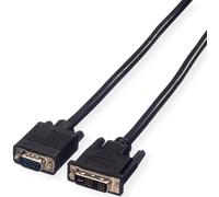 VALUE Câble DVI-VGA, DVI (12+5) ST - VGA ST, 3 m