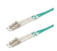 Value Câble fibre optique 50/125 OM3 LC/LC Turquoise 15 m