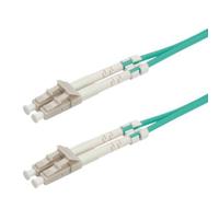 Value Câble fibre optique 50/125 OM3 LC/LC Turquoise 15 m