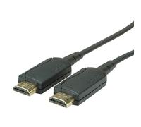 VALUE Câble HDMI 50m UHD 3840x2160 @60Hz, Type A (Standard) Mâle/Mâle, Ethernet, 10.2 Gbit/s, Noir, Actif (AOC), Réf: 14.99.3482