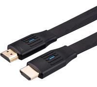VALUE Câble HDMI 8K Ultra HD avec Ethernet, plat, ST/ST, noir, 3 m