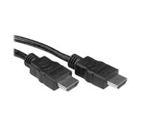 Value - Câble HDMI avec Ethernet - HDMI mâle pour HDMI mâle - 1 m - noir