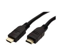 VALUE Câble HDMI 2.0 20m, Connecteurs Type A, Support 4K UHD 3840x2160 @60Hz, 3D, ARC, Noir, Référence 14.99.3453