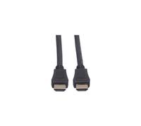 VALUE - Câble HDMI avec Ethernet - HDMI mâle pour HDMI mâle - 7.5 m - blindé - noir