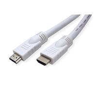 VALUE Câble HDMI haute vitesse avec Ethernet, blanc, 15 m